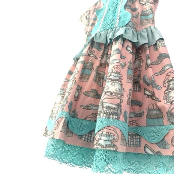 B. C. ALEJANDRO CASONA girls elegant made in Spain Christmas,  holiday dress - Picture 2 of 10